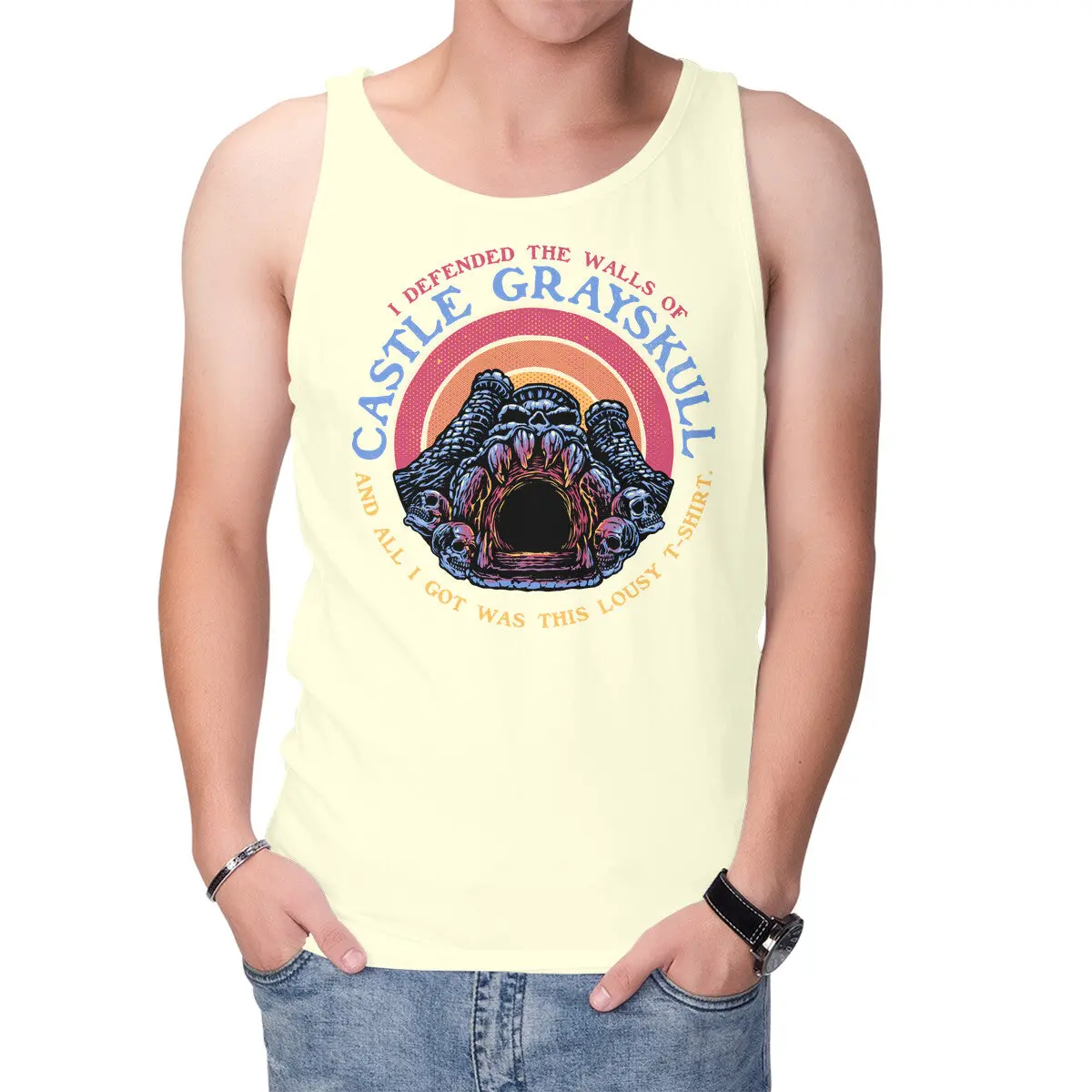 Defend the Castle Graphic Tank Top - Image 10