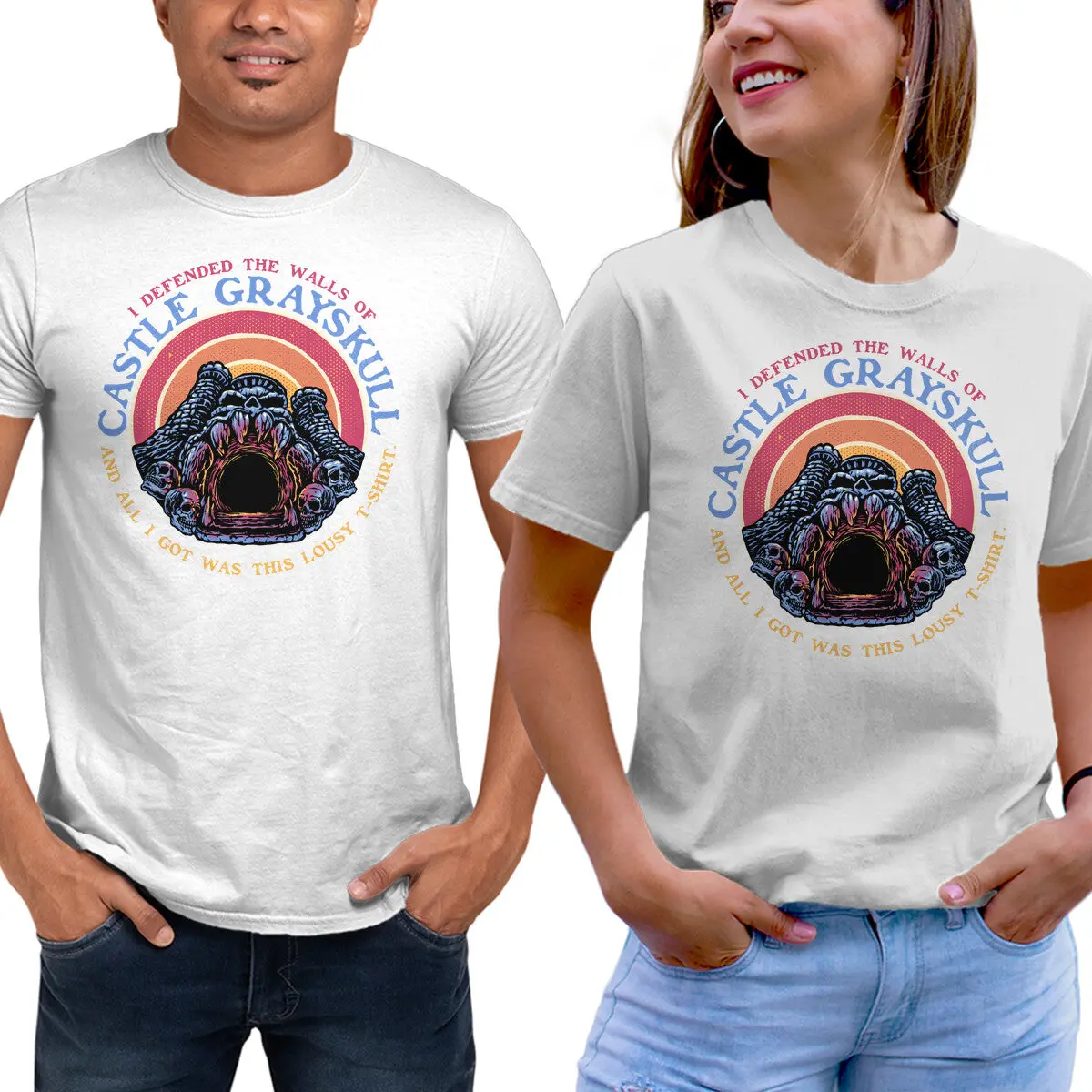Castle Defense Graphic T-Shirt - Image 9