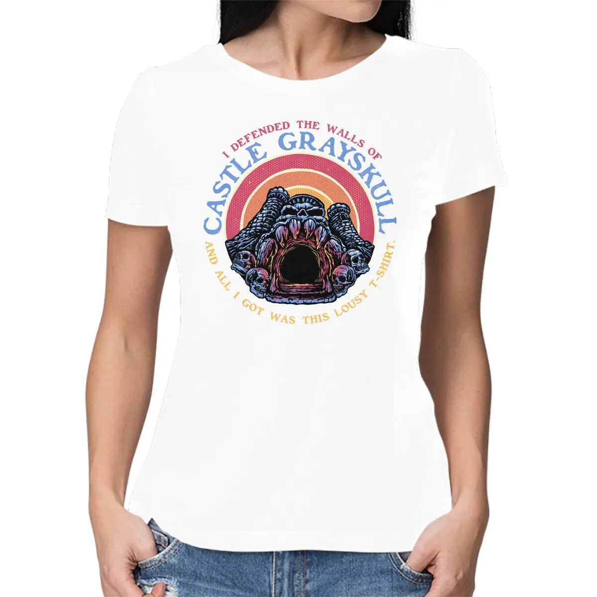 Castle Defense Women's Basic Tee - Image 9