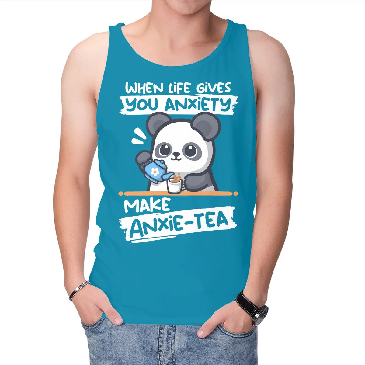 Anxie-Tea Panda T-Shirt - Image 10
