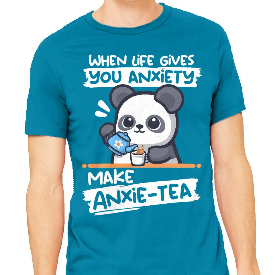 Anxie-Tea Panda T-Shirt for Men - Image 13