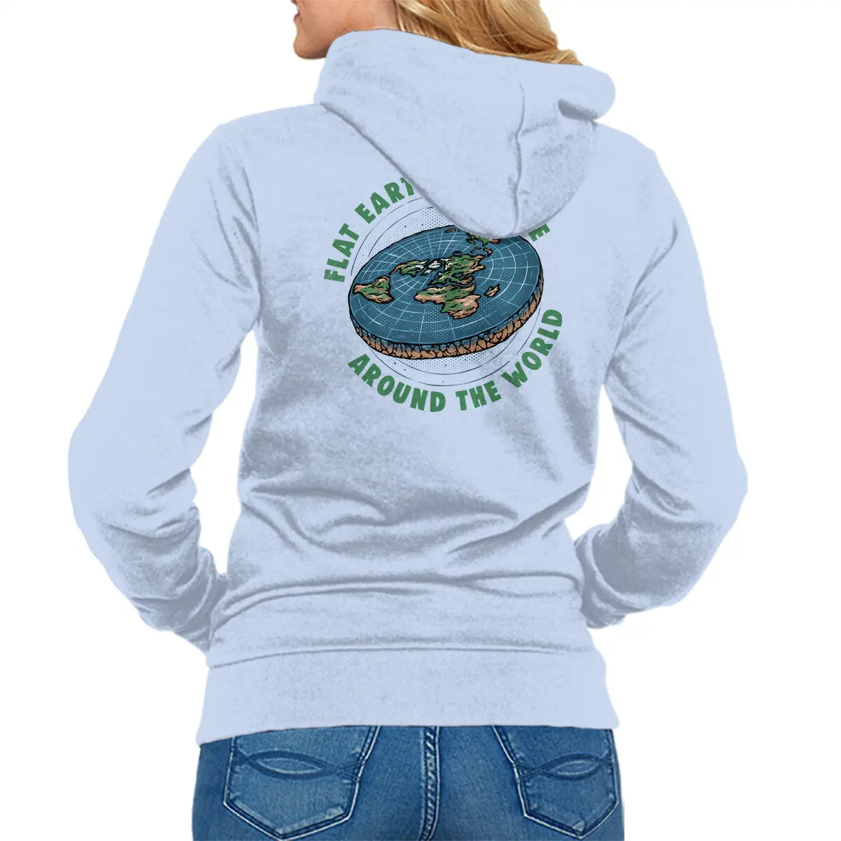 Flat Earth Community Sweatshirt - Image 7