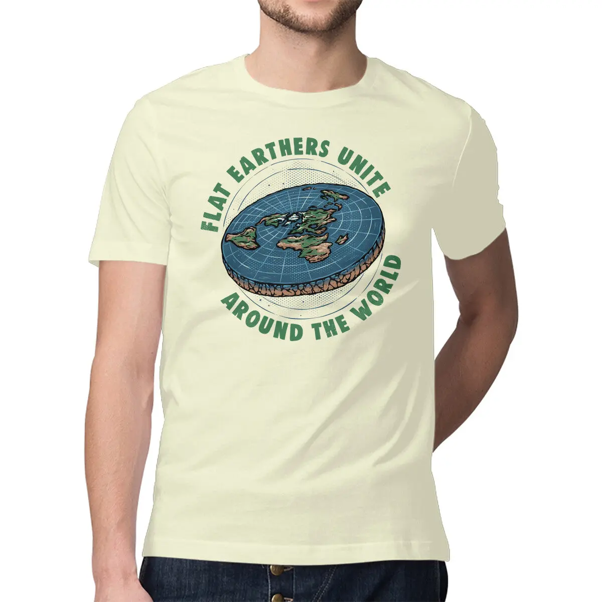 Flat Earthers Unite T-Shirt - Image 13