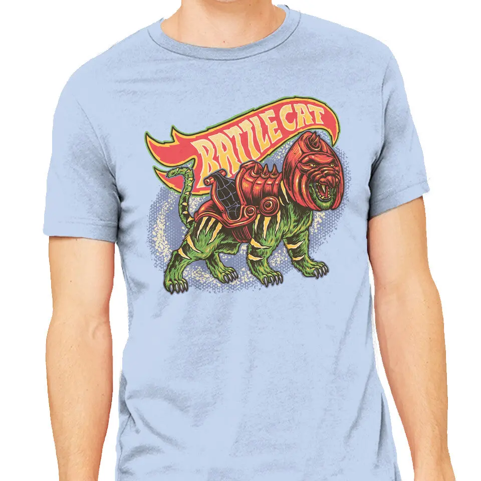 Brave Battle Cat Heavyweight T-Shirt - Image 13