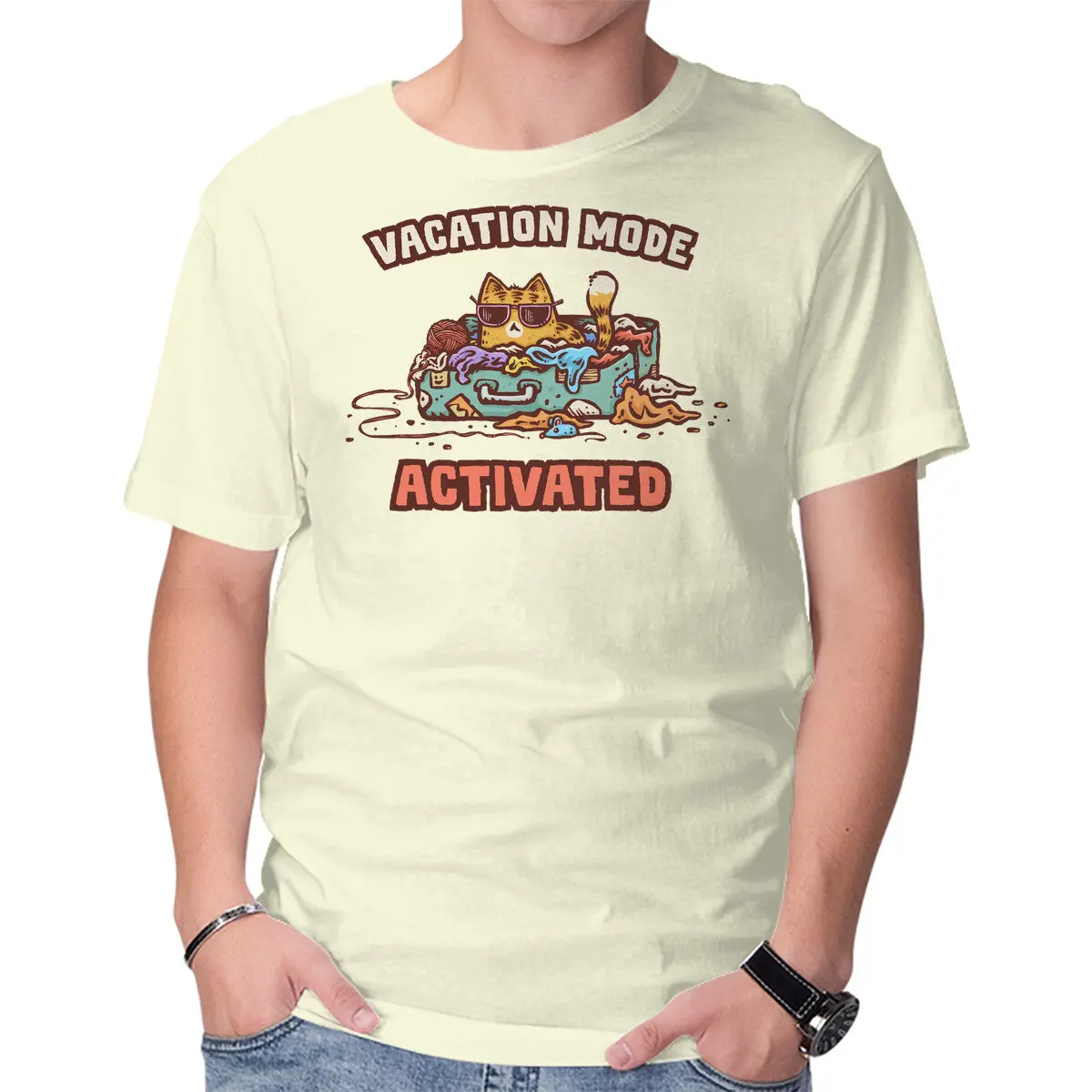 Vacation Mode Activated Tee - Image 9