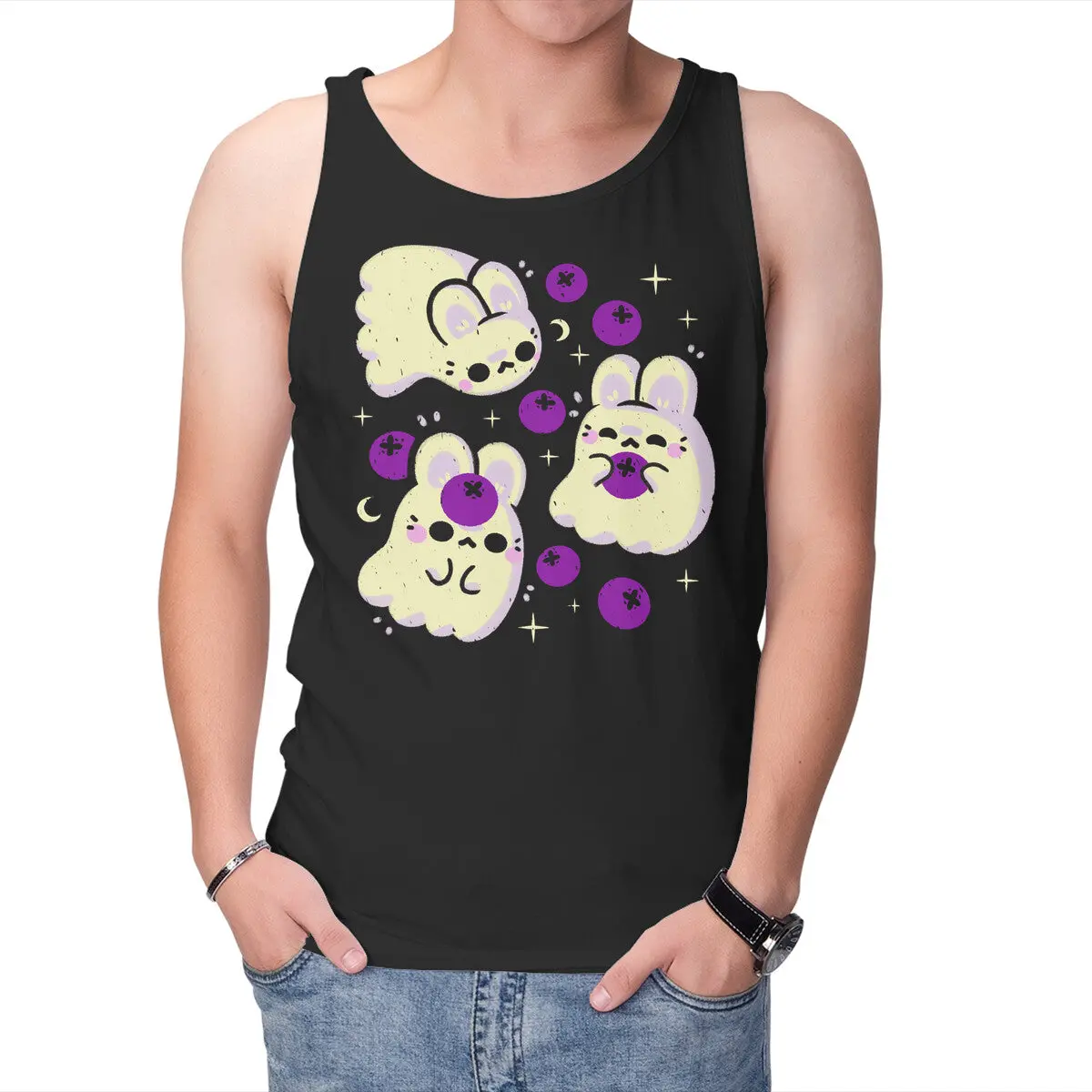 Cute Bunny Ghosts 1