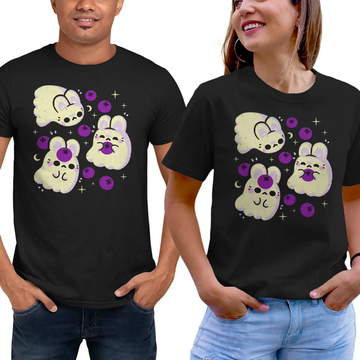 Cute Bunny Ghosts 1