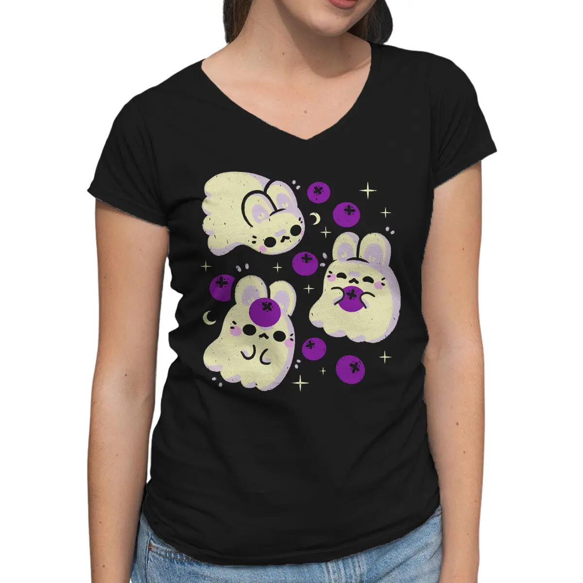 Cute Bunny Ghosts 1