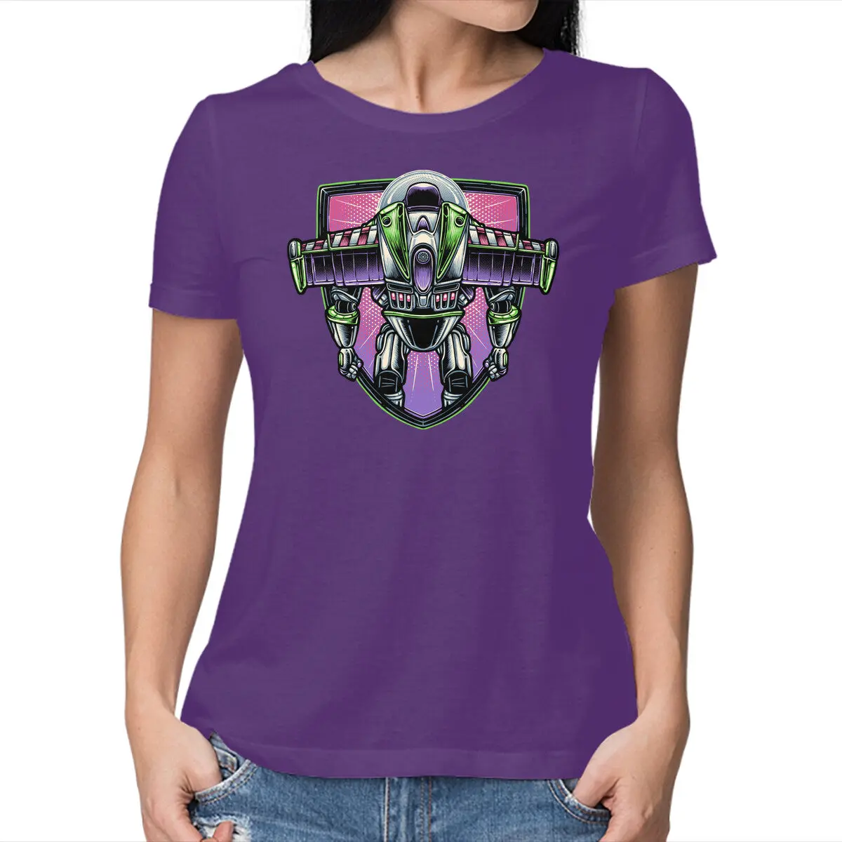 Mission Beyond Infinity Women's Basic Tee - Image 13