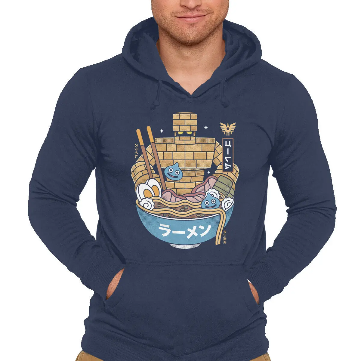 Erdrea Monsters Ramen Sweatshirt – Unisex Pullover with Grunge Aesthetic - Image 4
