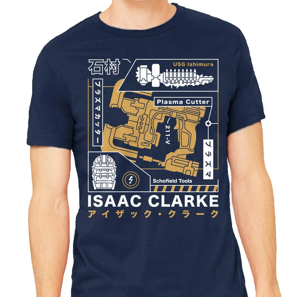 Isaac Clarke Space Marine Graphic T-Shirt - Image 5