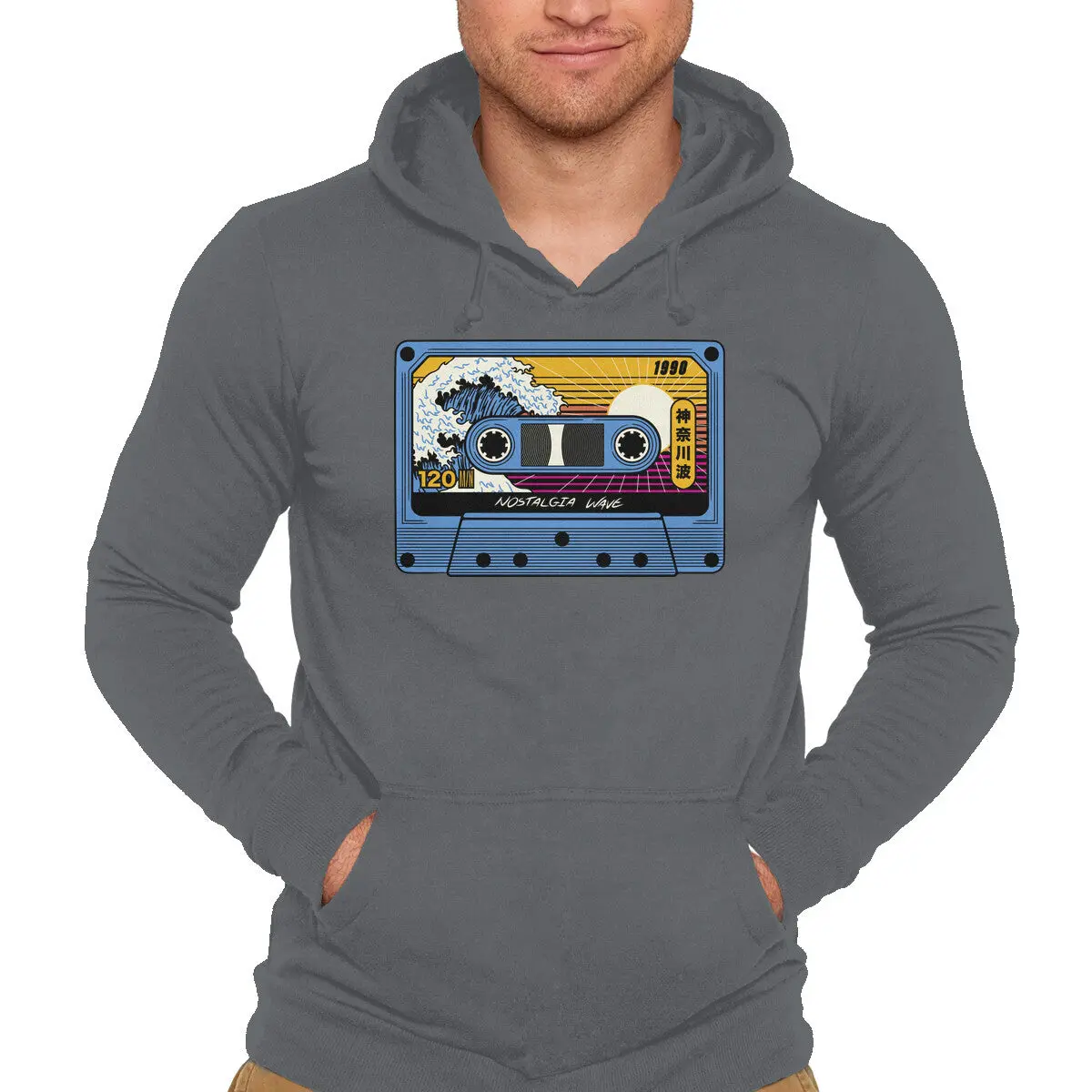 Great Wave Nostalgia Pullover Sweatshirt - Image 7