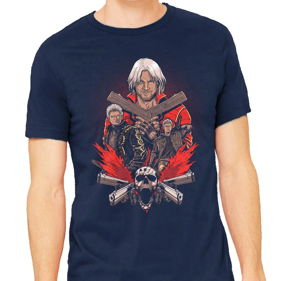 Devil-Themed Heavyweight Men's T-Shirt - Image 5