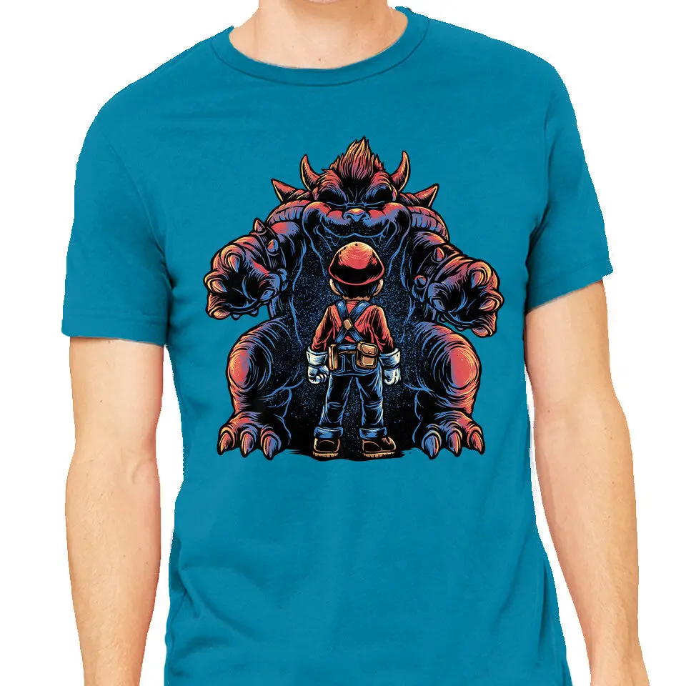 Castle Encounter Mens Heavyweight T-Shirt - Image 9