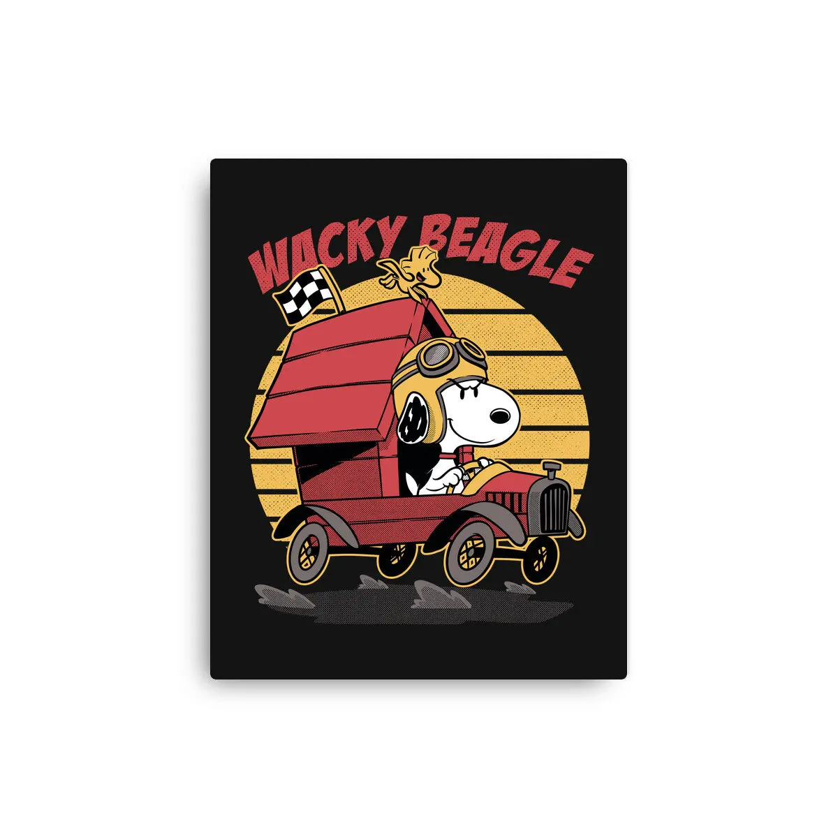 Wacky Beagle Car 1
