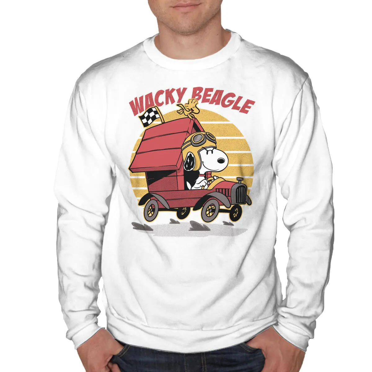 Playful Beagle Driving Sweatshirt - Image 7