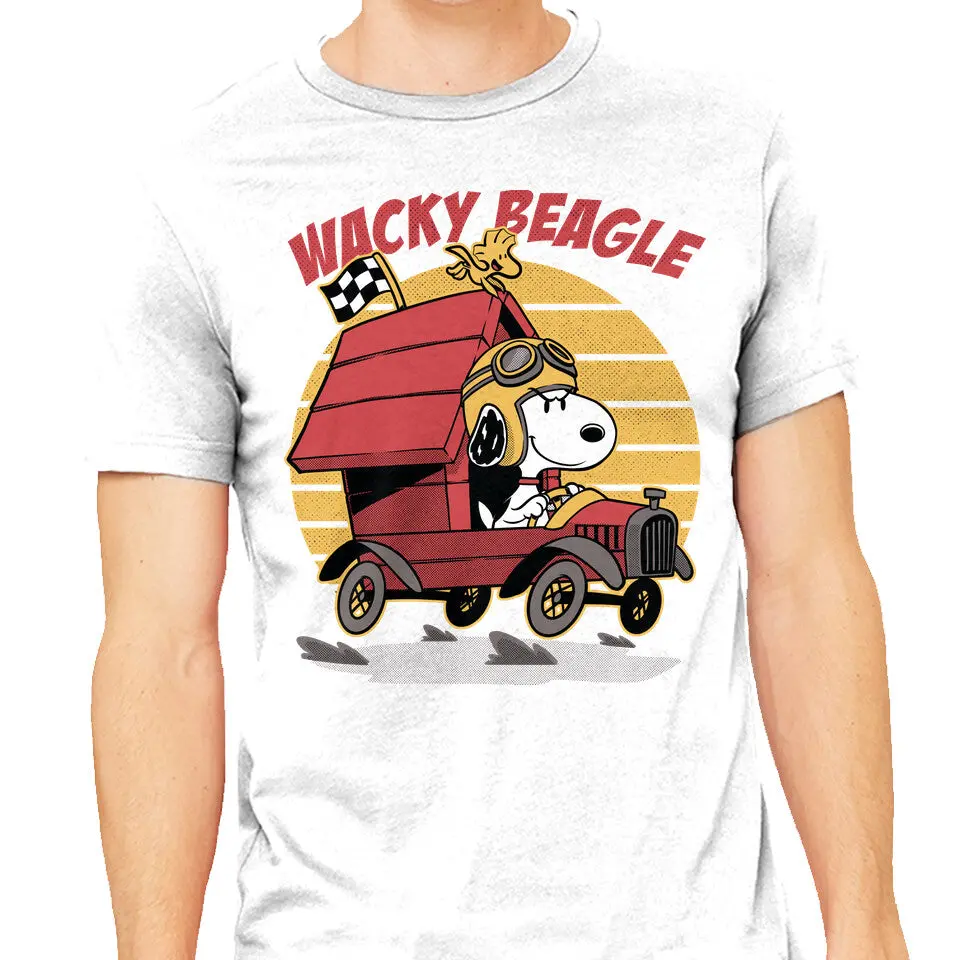Funny Beagle Driving Car T-Shirt - Image 9