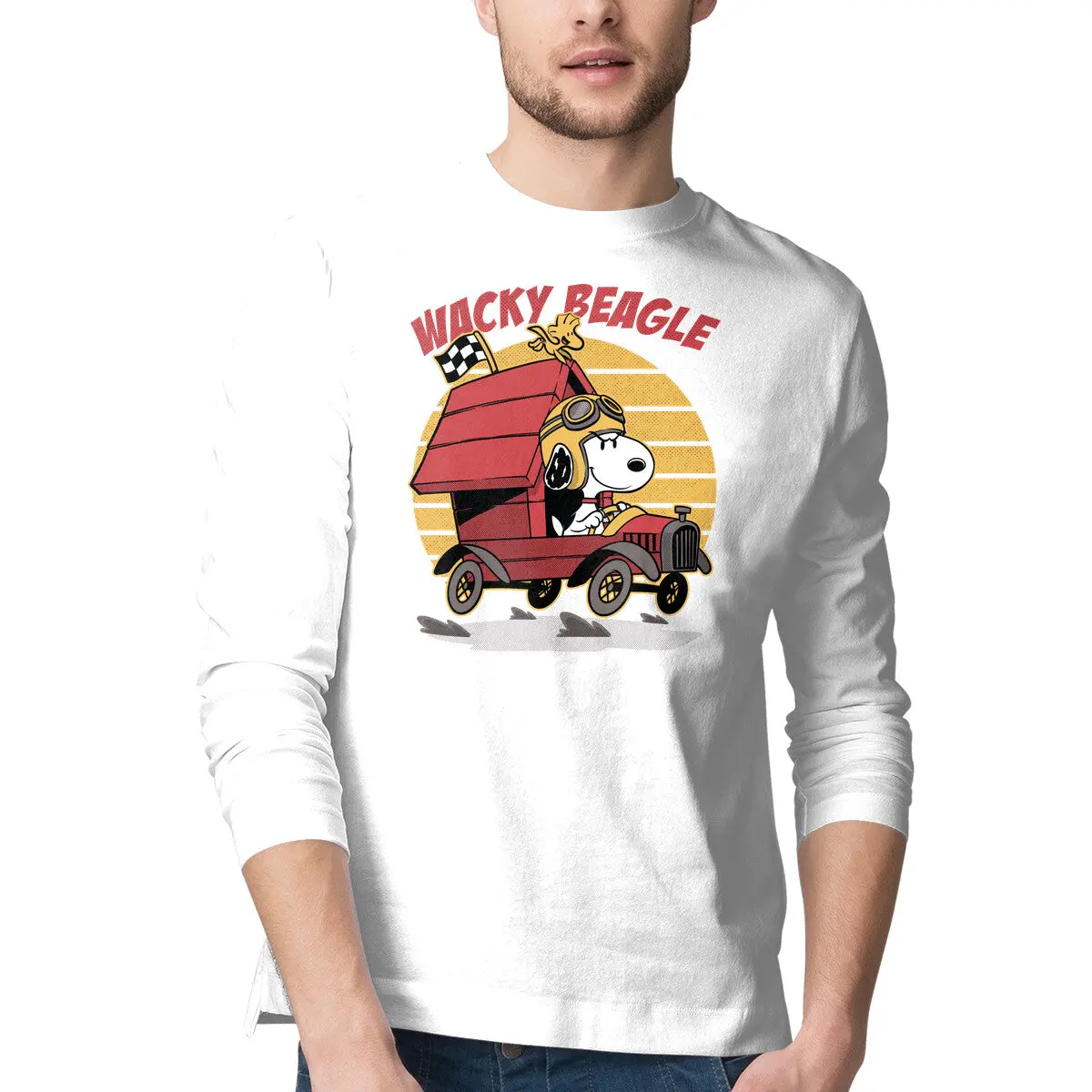 Funny Beagle Driving Car Tee - Image 7