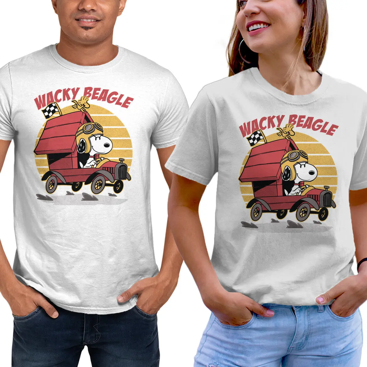 Fun Beagle-Themed Car T-Shirt - Image 9