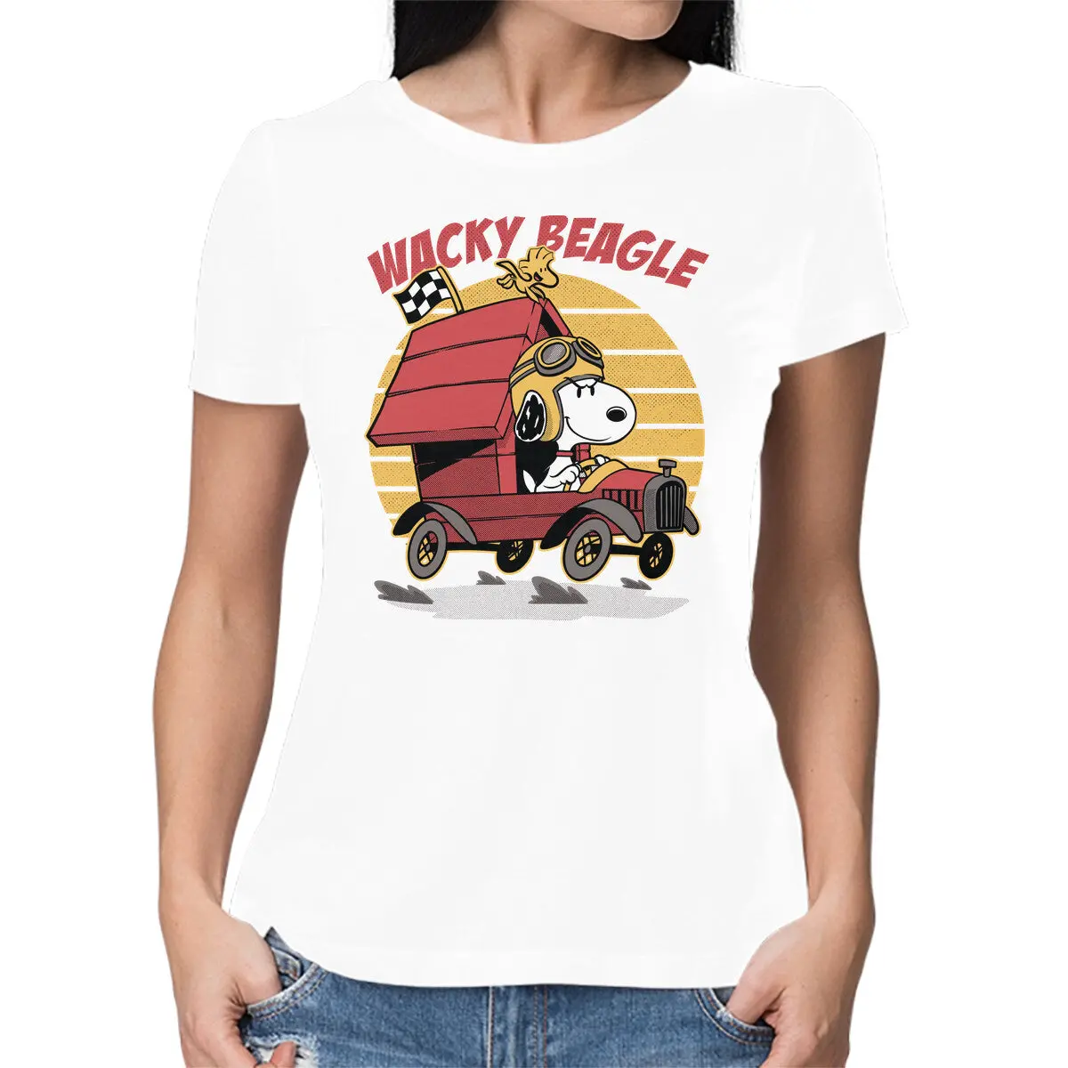 Fun Beagle-Design Tee for Women - Image 9