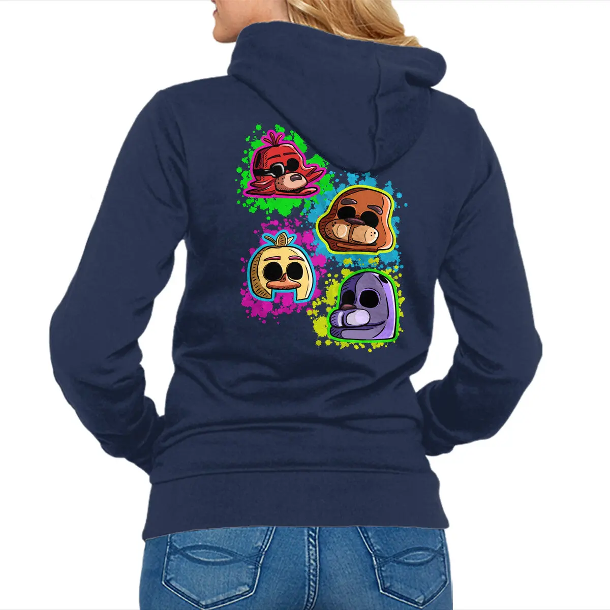 Five Nights Themed Zip-Up Sweatshirt - Image 4