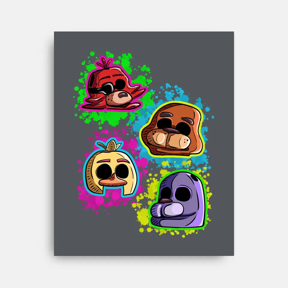 Five Nights Heads 8