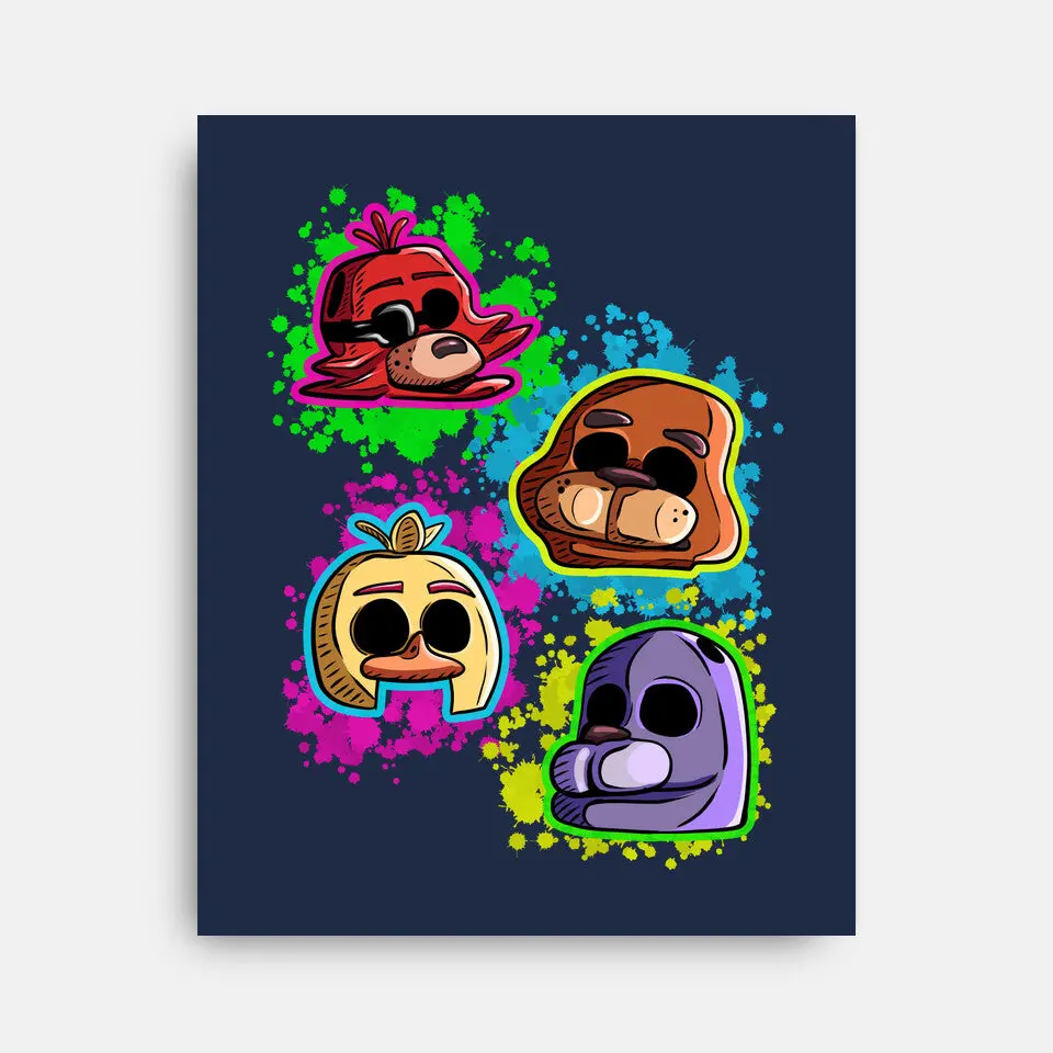 Five Nights Heads 5