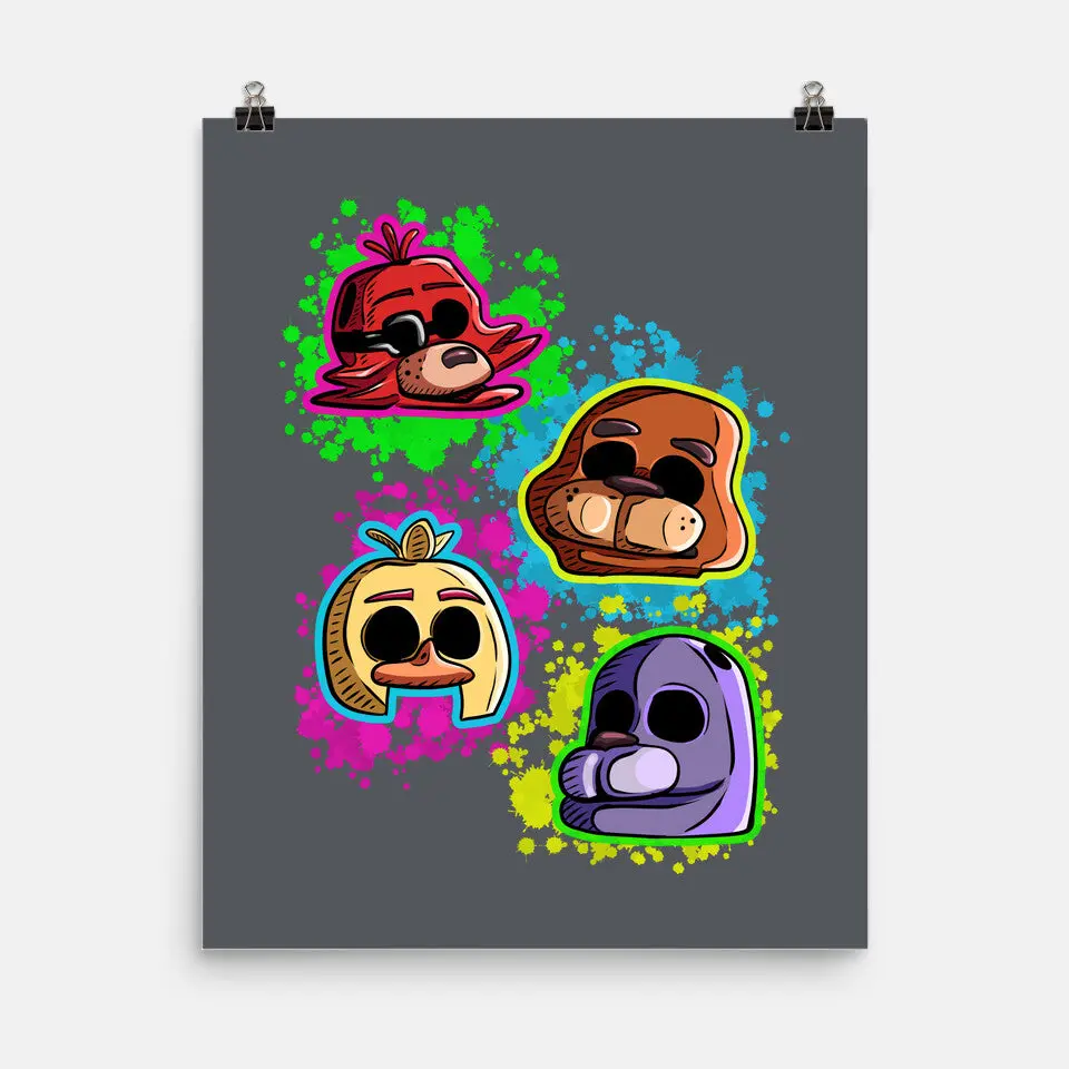 Five Nights Heads 8
