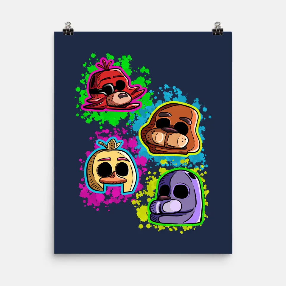 Five Nights Heads 5