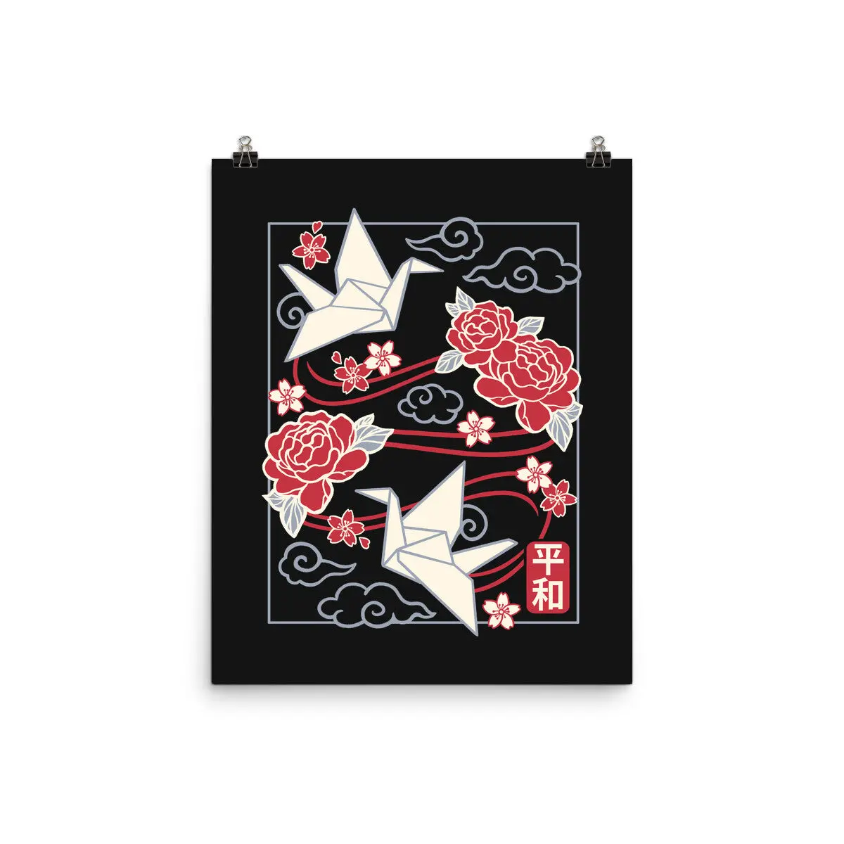 Origami Peace Crane 4