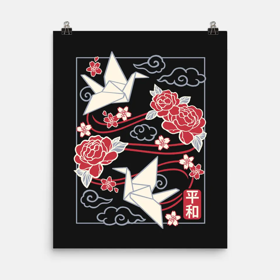Origami Peace Crane 5
