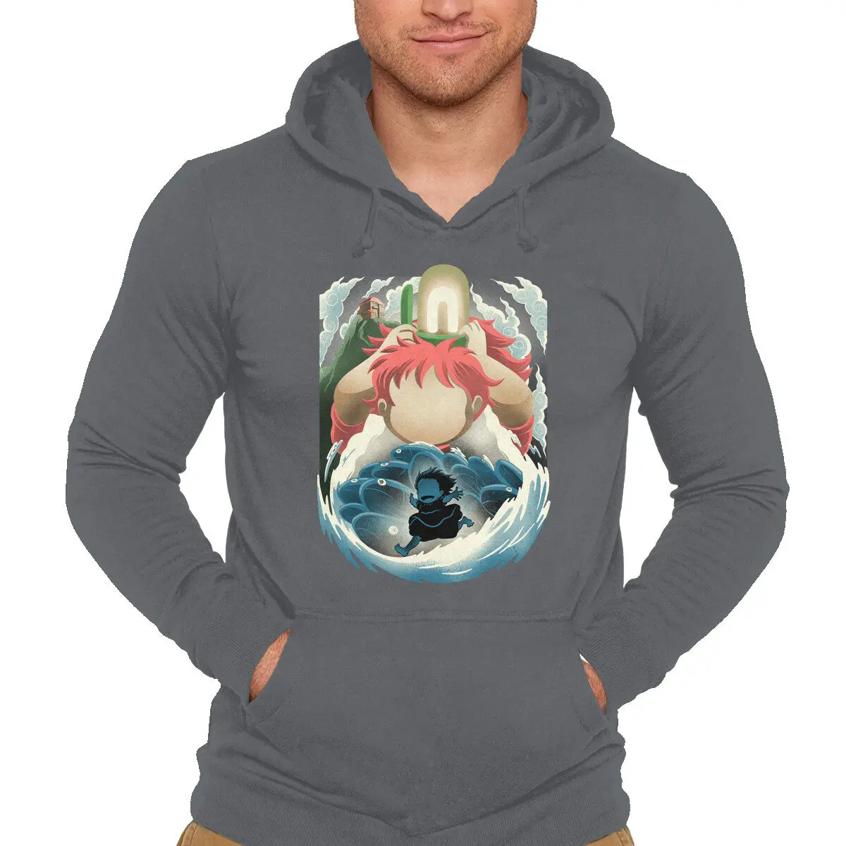 Little Fish Graphic Sweatshirt - Image 7