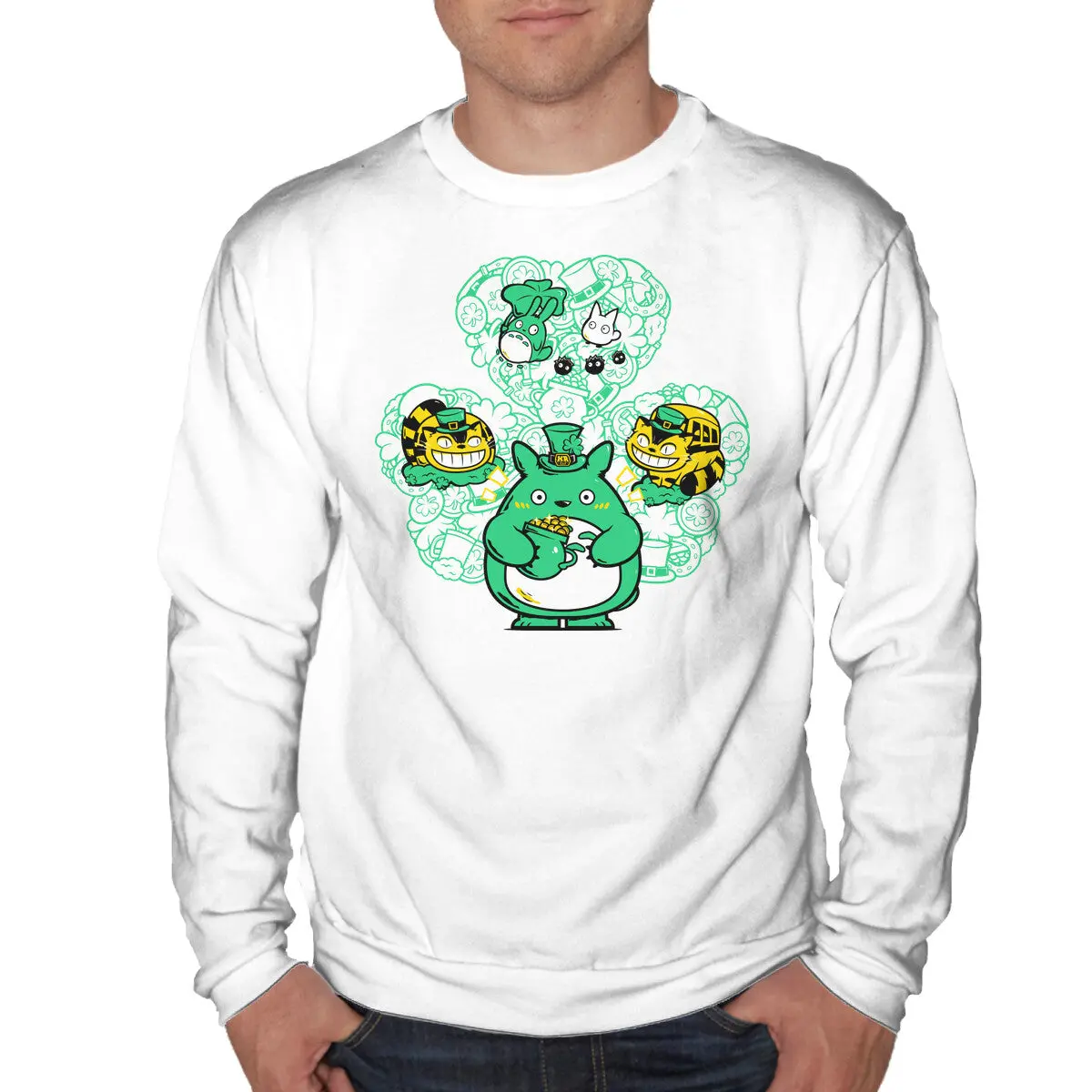 St. Patrick's Day Doodle Sweatshirt - Image 7
