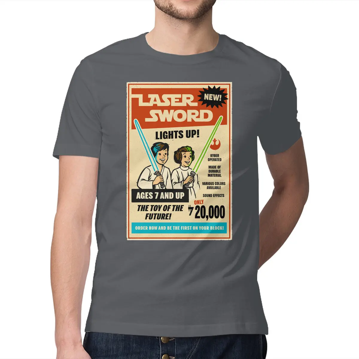 Futuristic Men's Premium T-Shirt - Image 9