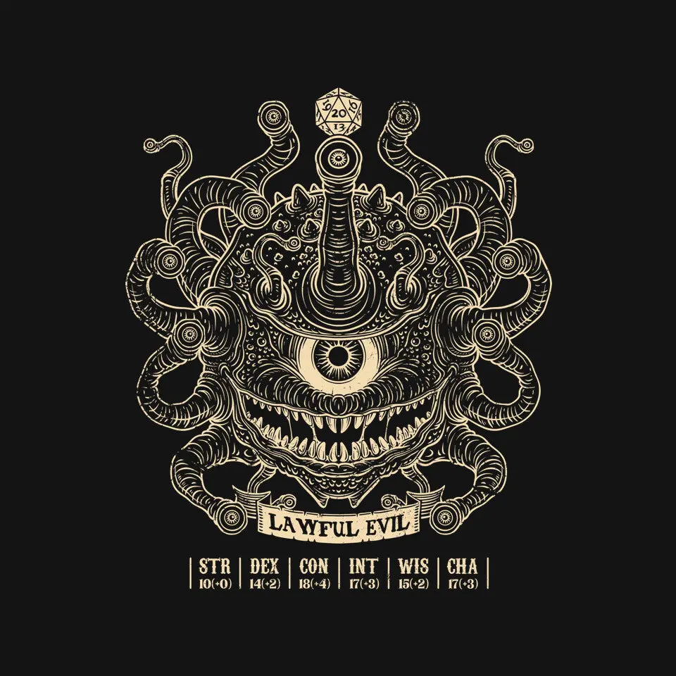Lawful Evil Beholder 6