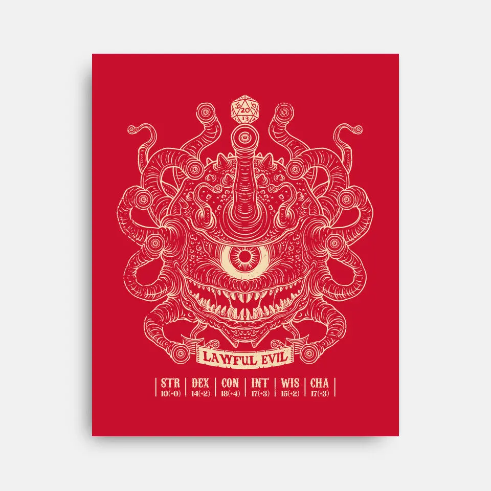 Lawful Evil Beholder 8