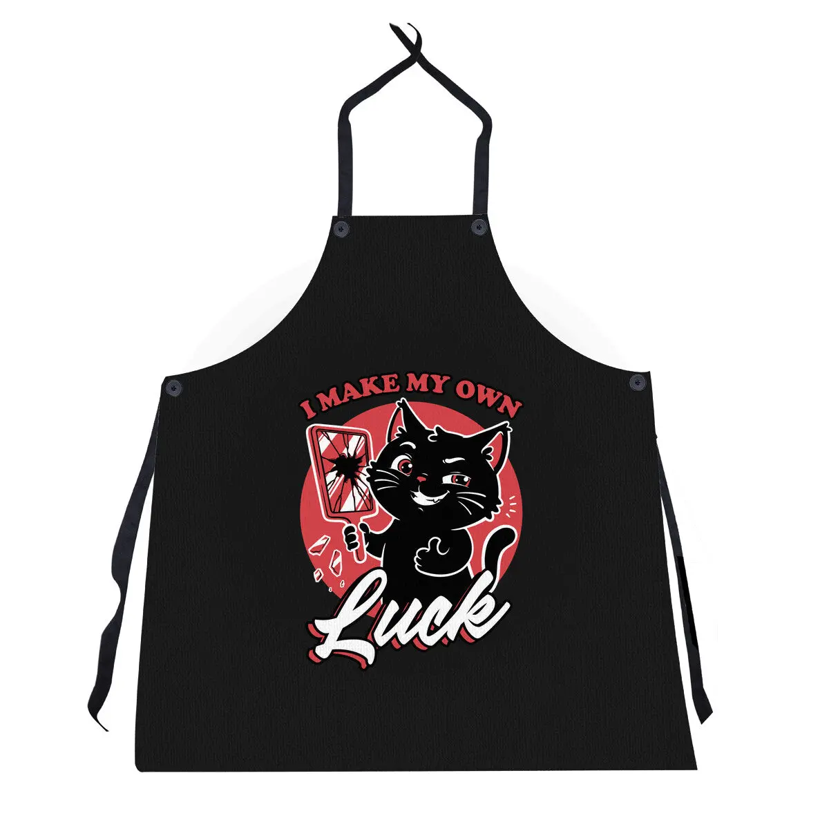 Black Cat Mirror Luck 1