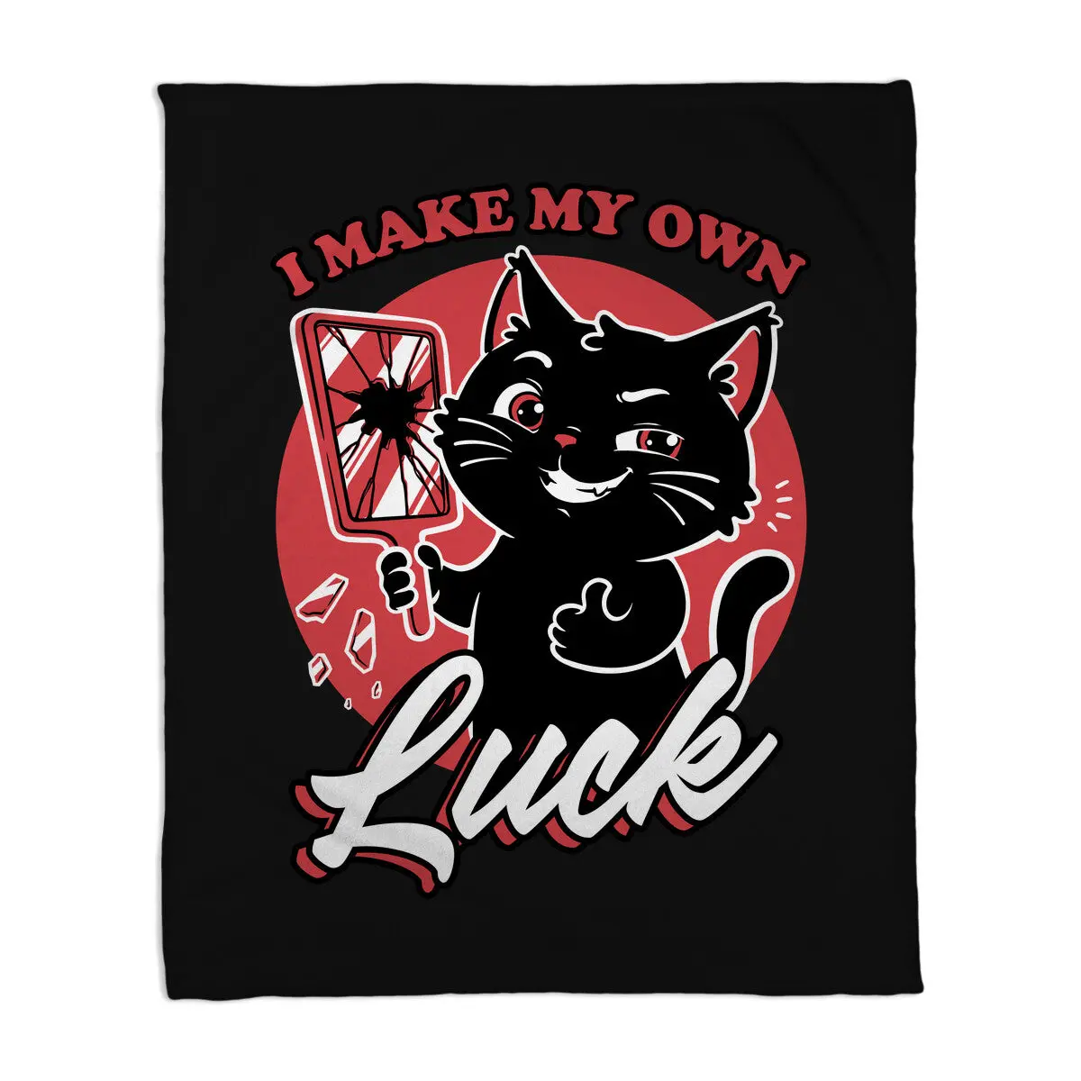 Black Cat Mirror Luck 1