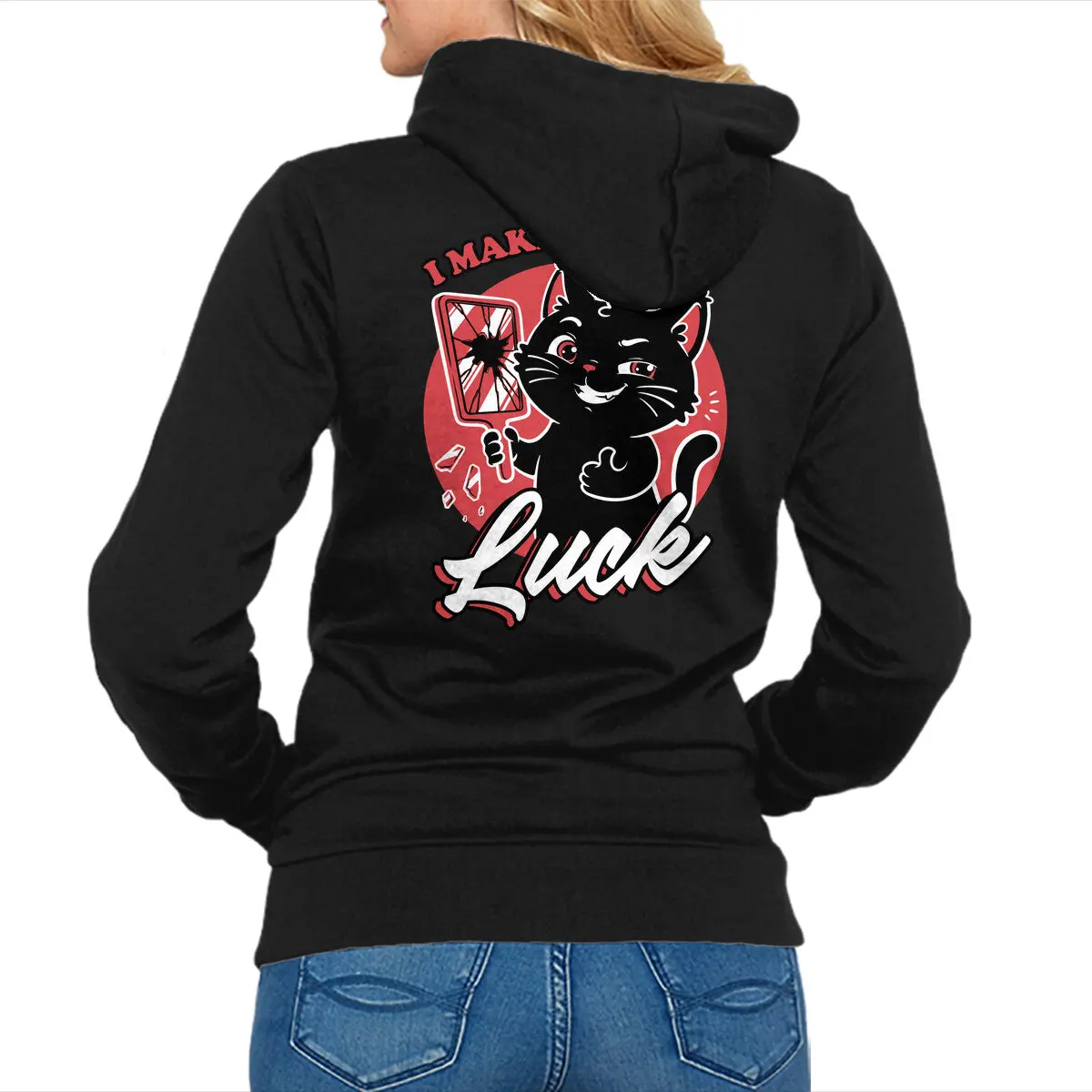 Black Cat Mirror Luck 1