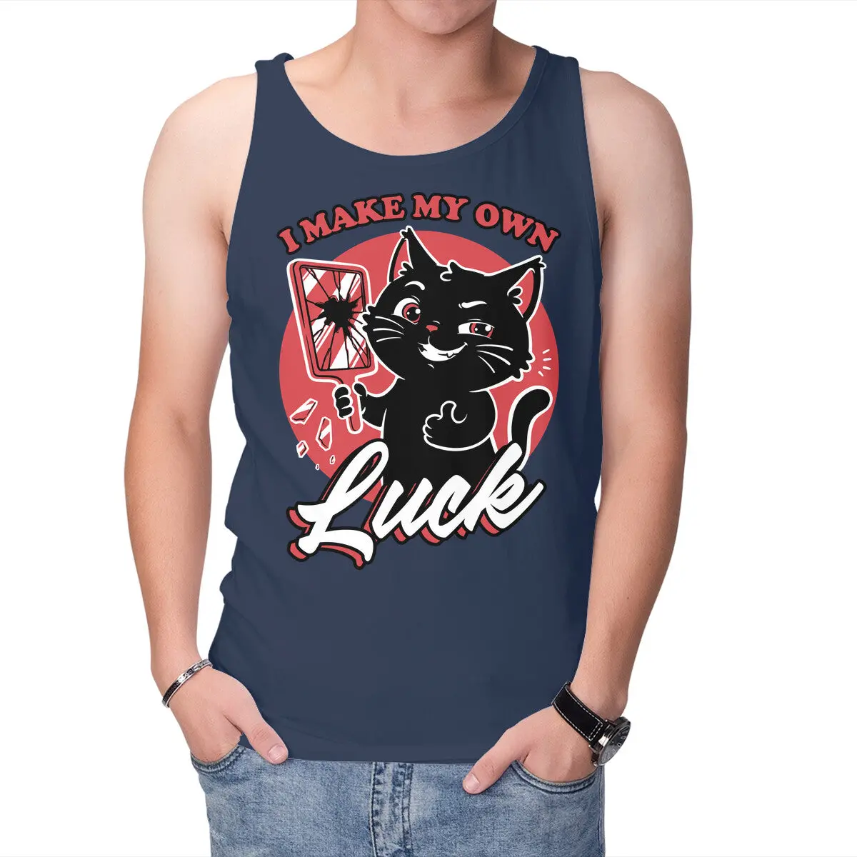 Black Cat Mirror Luck 6