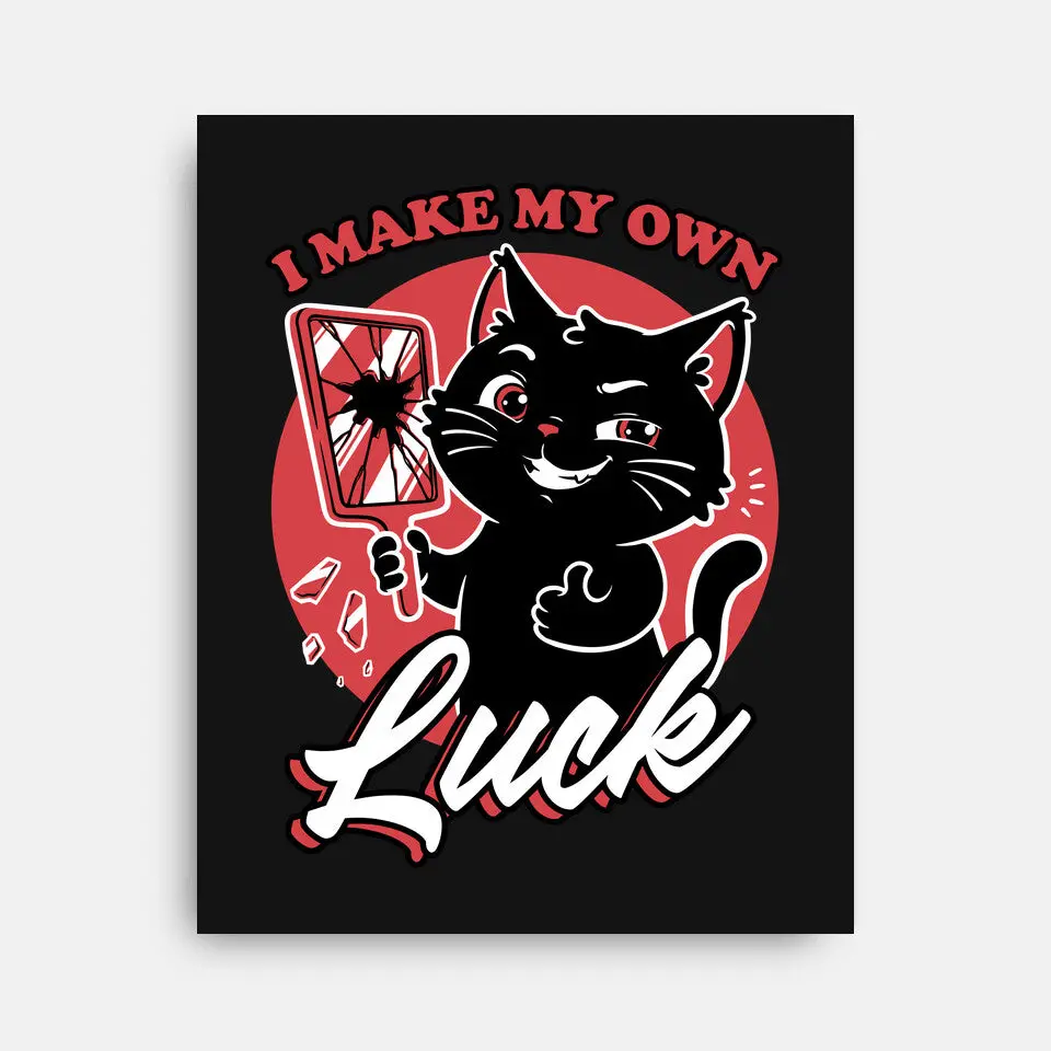 Black Cat Mirror Luck 2