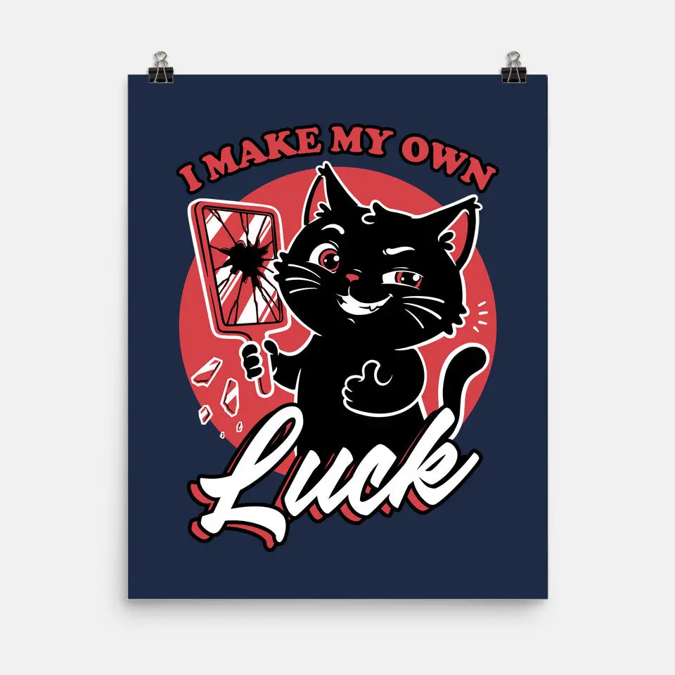 Black Cat Mirror Luck 5