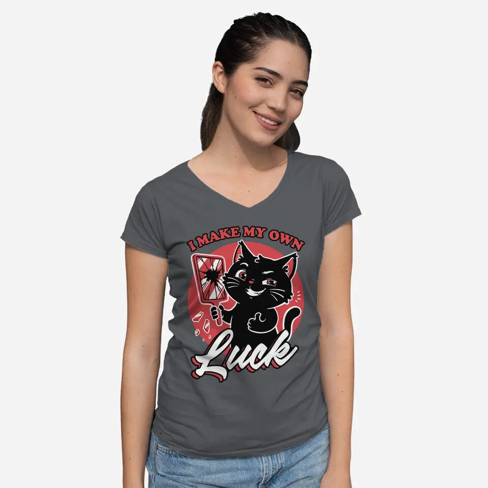 Black Cat Mirror Luck 10
