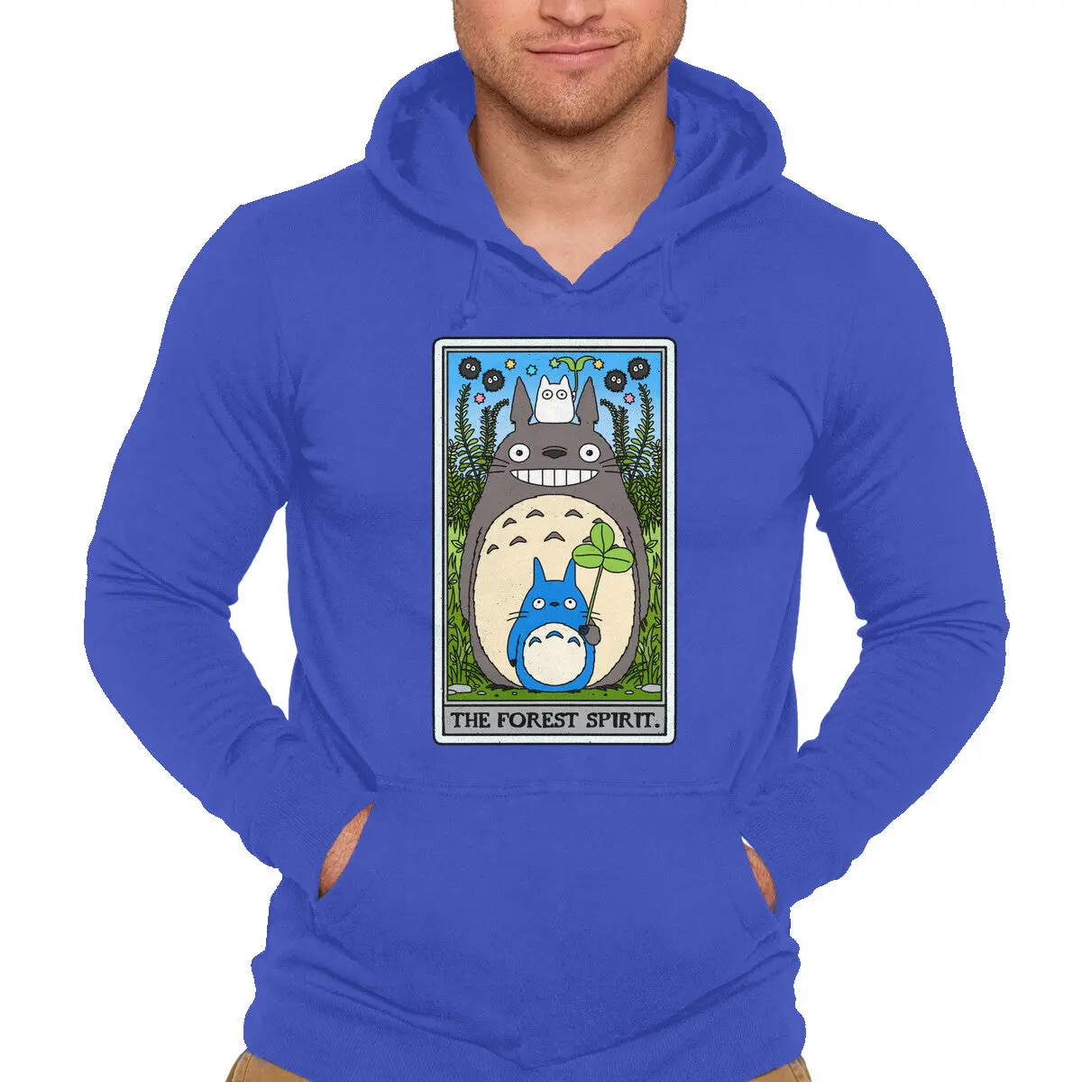 Forest Spirit Tarot Unisex Pullover Sweatshirt - Image 7