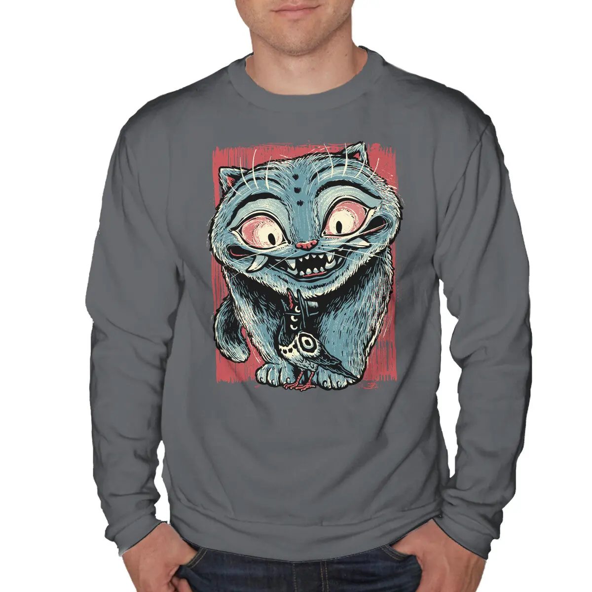 Tiger and Crow Graphic Sweatshirt - Image 7