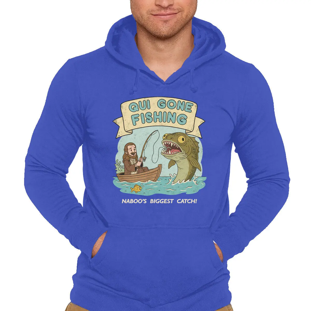 Qui Gone Fishing Sweatshirt - Image 10