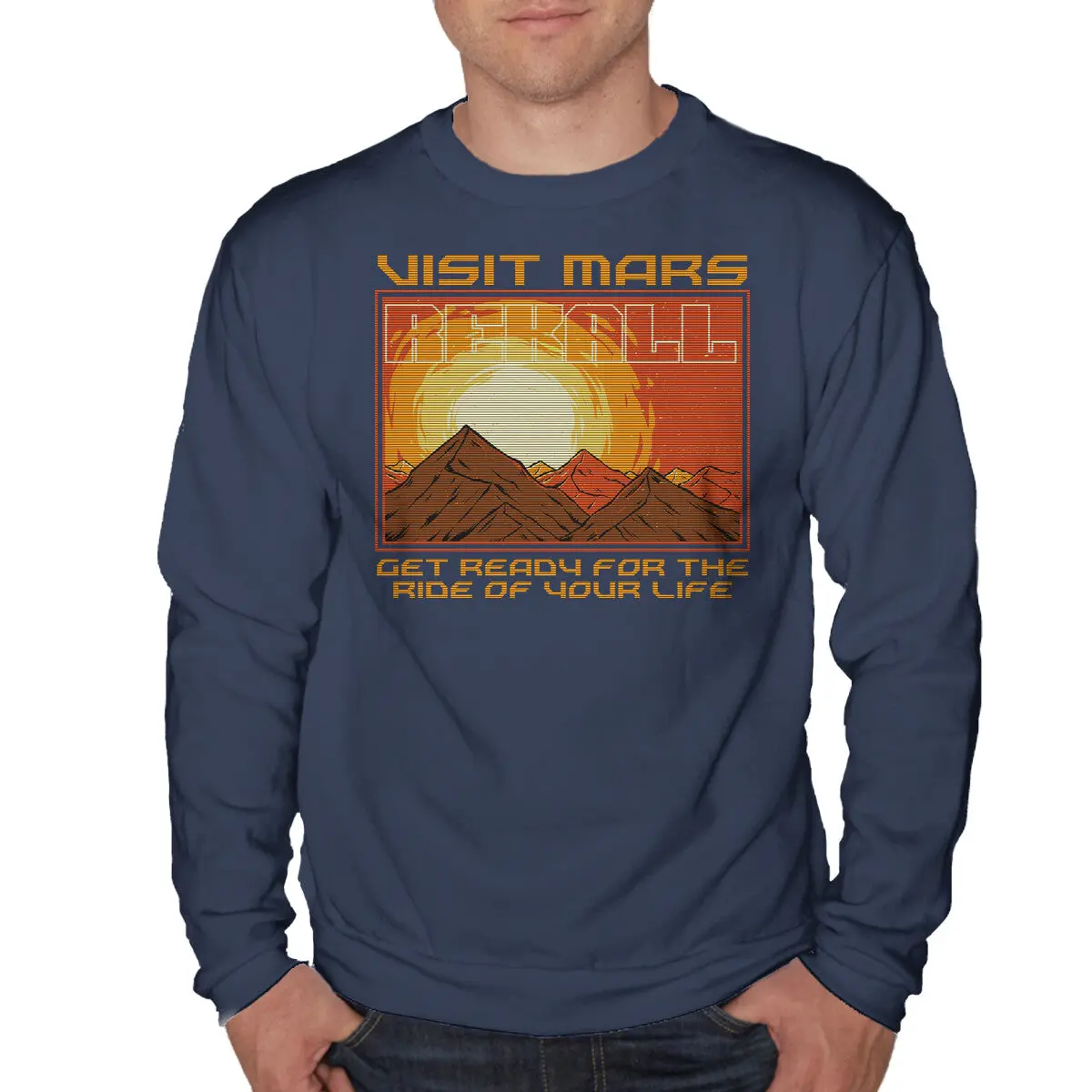 Mars Travel Agency Sweatshirt - Image 4