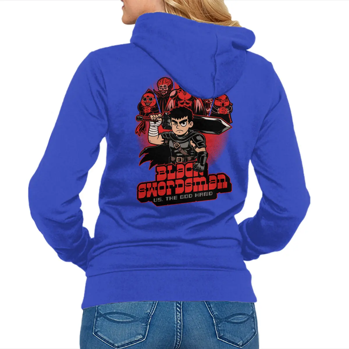 Manga Warrior Zip-Up Sweatshirt - Image 10