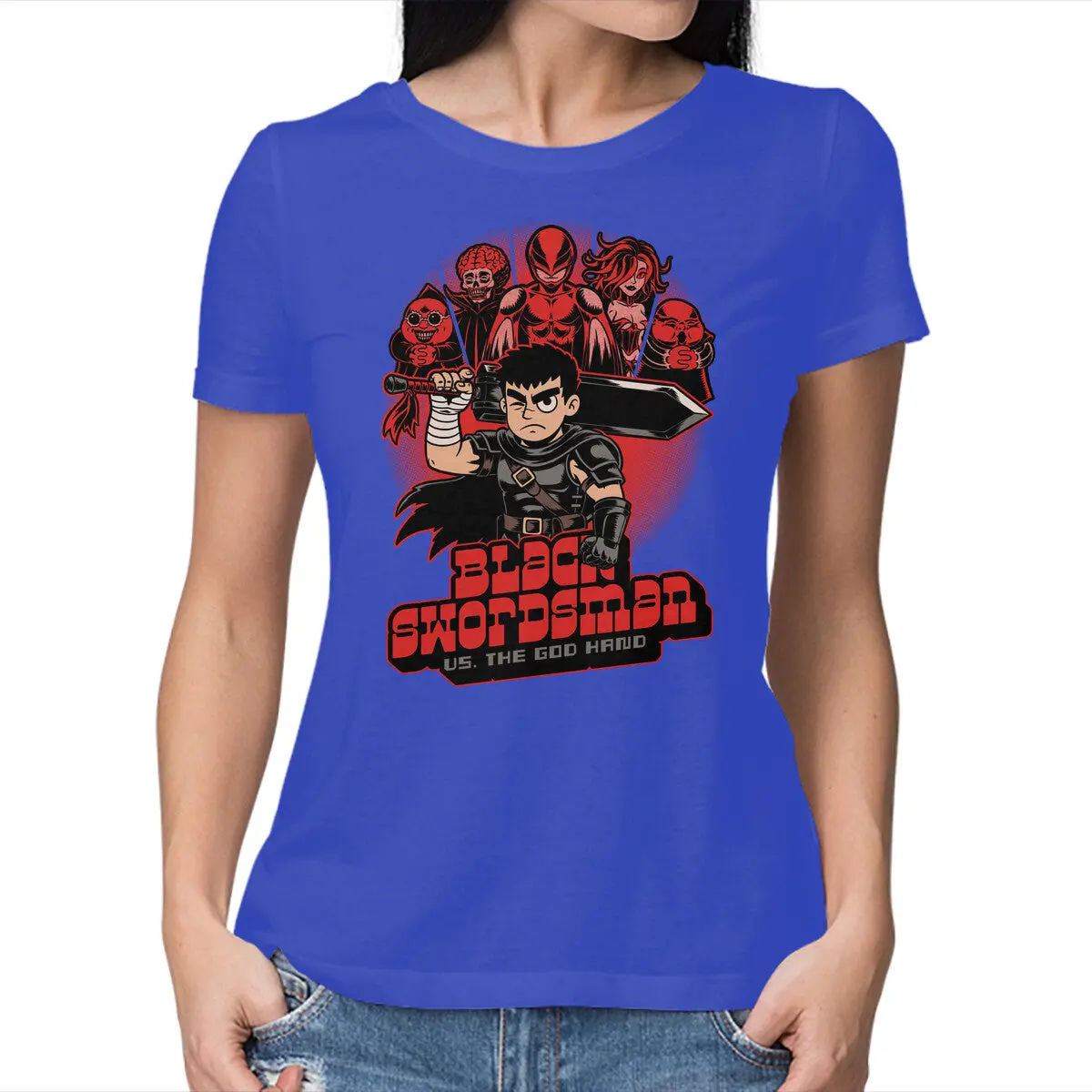 Manga Warrior Enemies T-Shirt for Women - Image 17