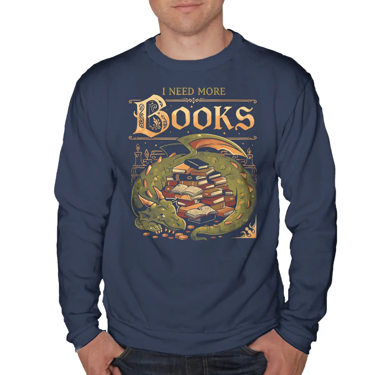 Book Lover Sweatshirt - Image 4